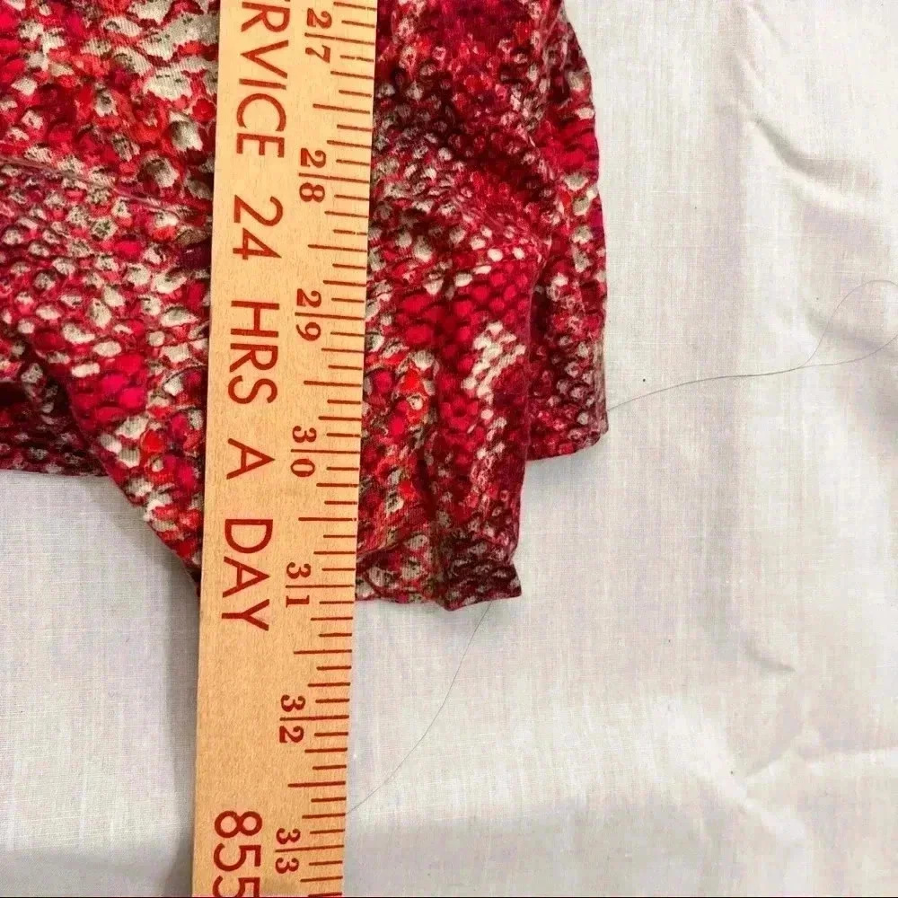 MARC BY MARC JACOB Womens 100% Lyocell Red Brown Snake Prints Robe Sz M/L Comfy - Picture 7 of 9